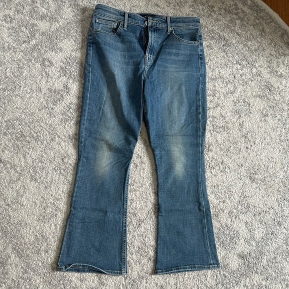 Lucky Brand Cropped Flare Jeans